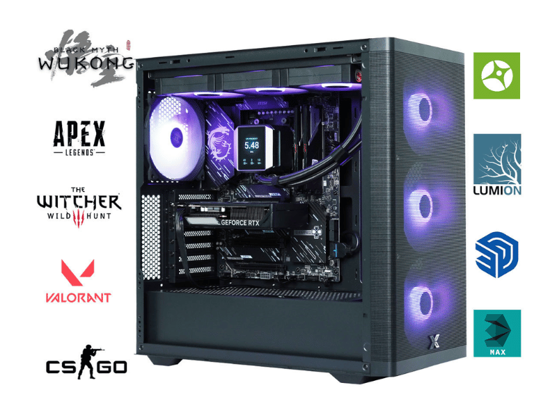 THPC CORE i9 14900KF | 64G DDR5 | NVIDIA RTX 5070 Ti 16G