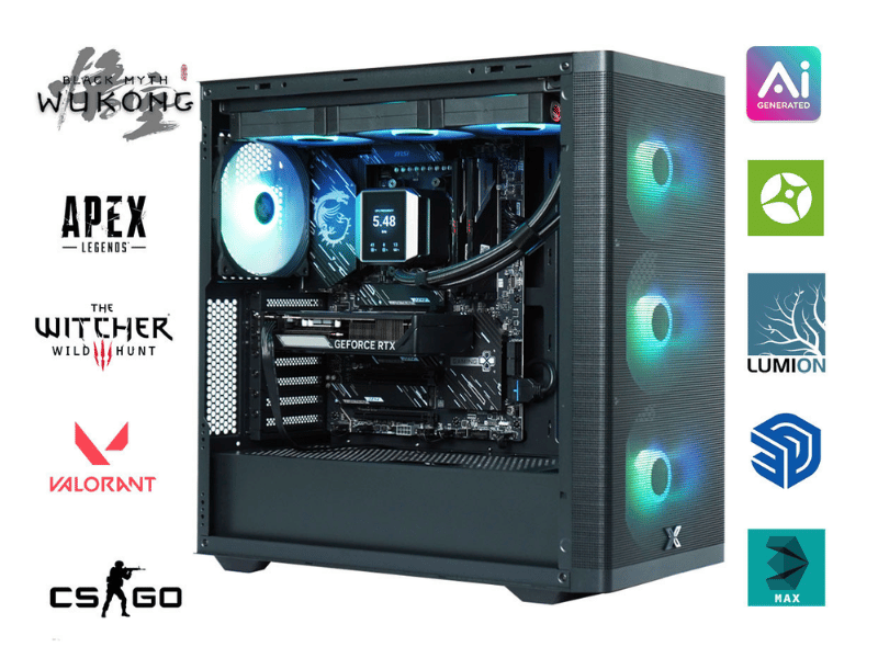 THPC CORE i9 14900KF | 128G DDR5 | NVIDIA RTX 5090 32G