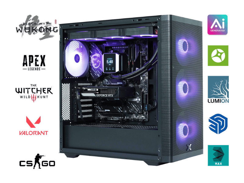 TH AI PC ULTRA 9 285K | 64GB DDR5 | NVIDIA RTX 5090 32G
