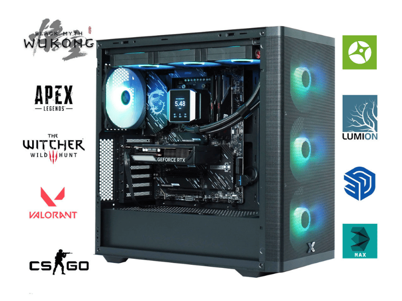THPC RYZEN 9 9950X | 32G DDR5 | NVIDIA RTX 5070 12G