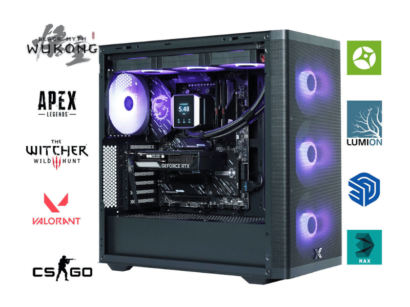 THPC RYZEN 9 9950X | 32G DDR5 | NVIDIA RTX 5060 Ti 16G