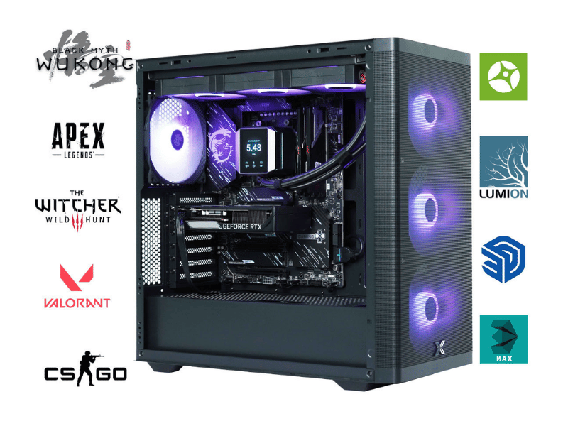 THPC RYZEN 9 9900X | 32G DDR5 | NVIDIA RTX 5070 12G