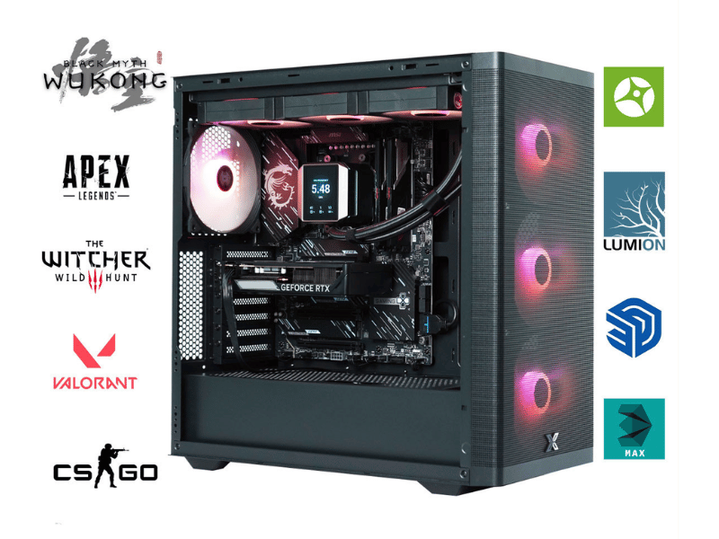 THPC CORE i9 14900KF | 64GB | NVIDIA RTX 5080 16G