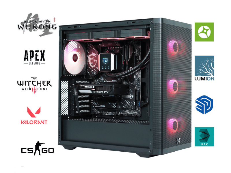 THPC RYZEN 9 9950X | 32G DDR5 | NVIDIA RTX PRO 2000 BLACKWELL 16G
