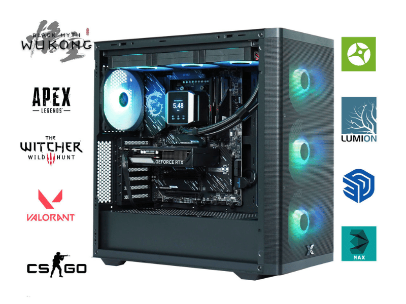 THPC CORE i9 14900KF | 64G | NVIDIA RTX 5060 Ti 16G