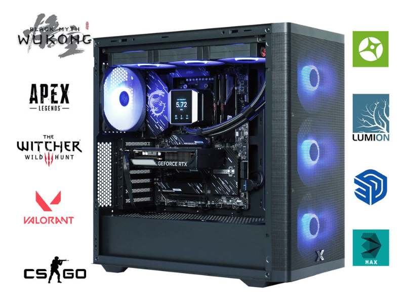 THPC CORE i9 14900KF | 32G | NVIDIA RTX 5070 Ti 16G