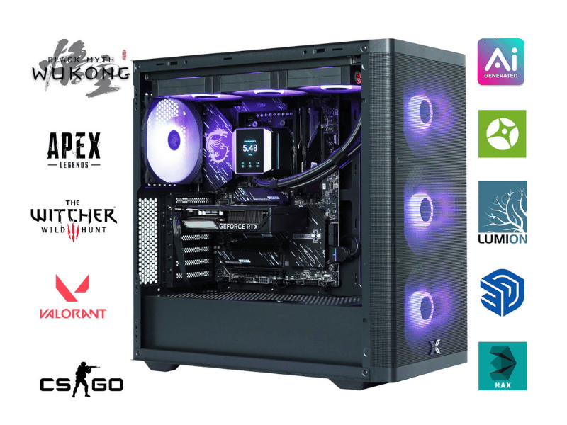 TH AI PC ULTRA 9 285K | 128G DDR5 | NVIDIA RTX 5090 32G