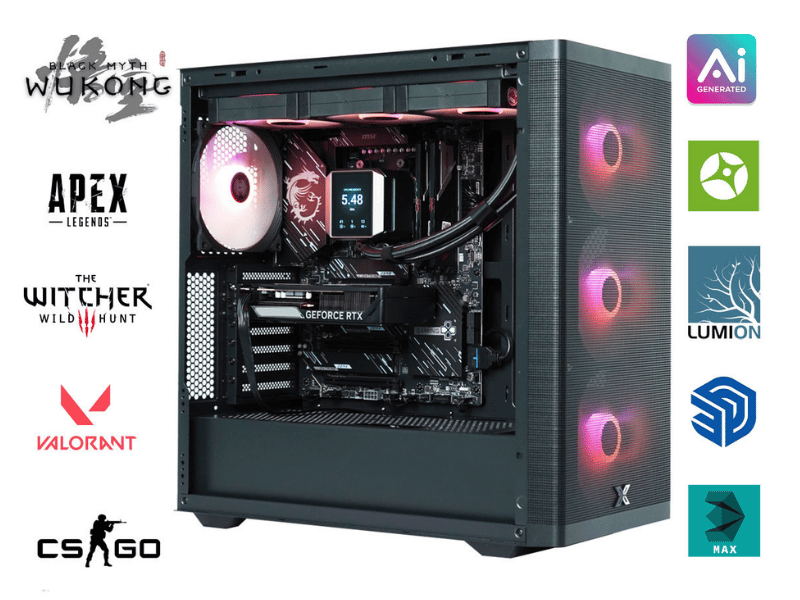 THPC ULTRA 9 285K | 64GB DDR5 | NVIDIA RTX 4000 ADA 20GB