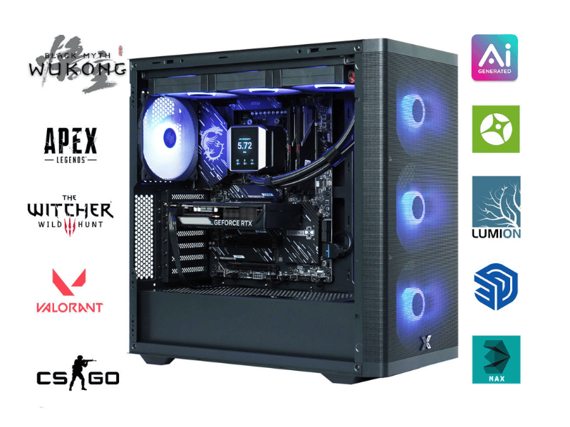 THPC CORE i9 14900KF | 64G DDR5 | NVIDIA RTX 4000 ADA 20GB