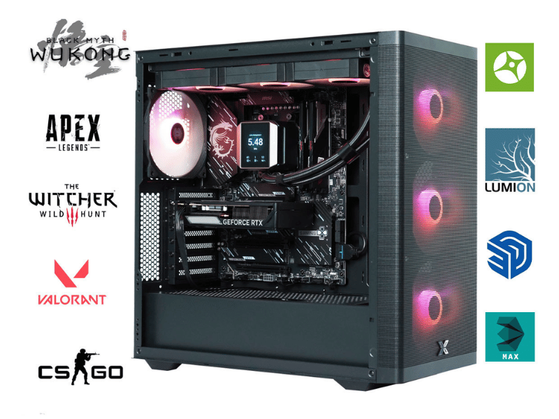 THPC CORE i9 14900KF | 64G | NVIDIA RTX 5060 8G