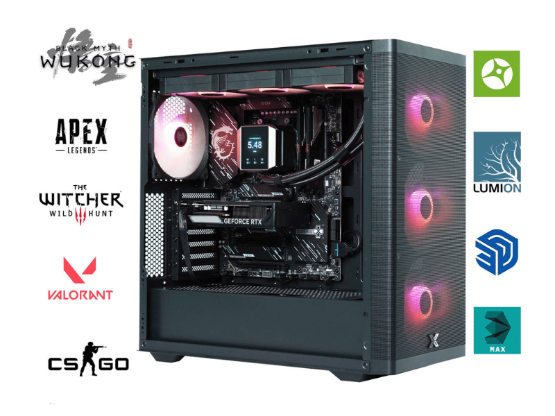 THPC CORE i9 14900KF | 32G | NVIDIA RTX 5060 Ti 16G