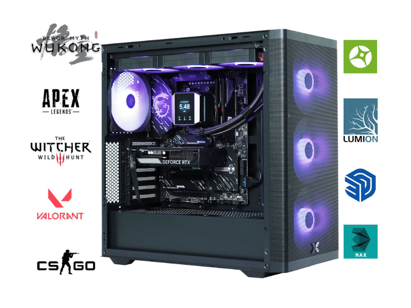 THPC CORE i9 14900KF | 32G | NVIDIA RTX 5070 12G