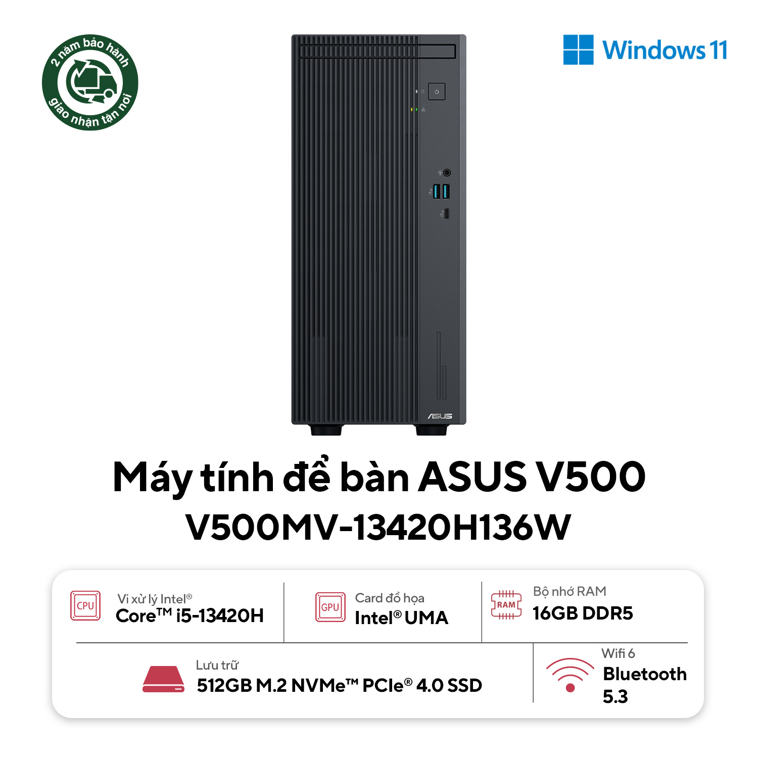 PC ASUS V500MV-13420H136W