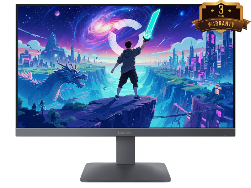 Màn hình Lenovo LOQ 24-10 Lenovo LOQ 24-10 68F1GACBVN, 23.8inch, IPS/FHD 1920x1080 - 300nits, 99% sRGB, 0.5ms-->4ms, 200Hz, HDMI+DP, Xám